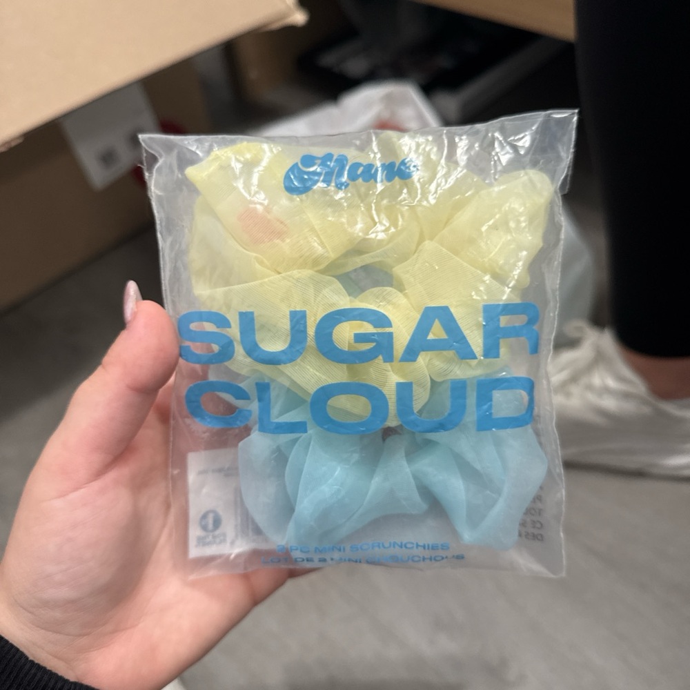 Mane sugar cloud mesh scrunchies